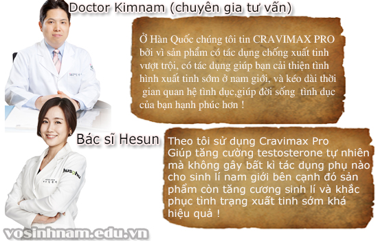 Viên uống Cravimax - Pro giúp nam giới lấy lại phong độ Viên uống Cravimax - Pro giúp nam giới lấy lại phong độ